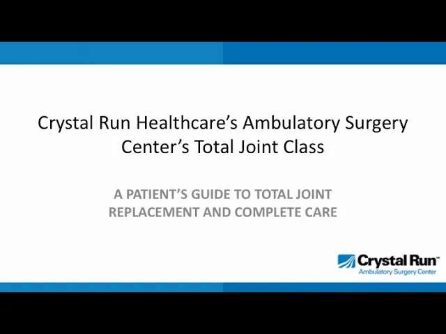 CRASC Total Joint Class Lower Extremity