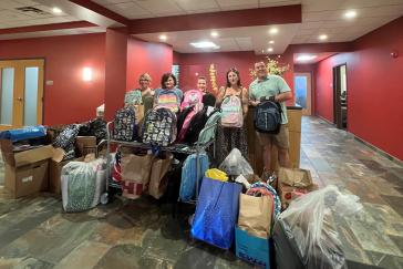 Crystal Run Healthcare Employees Support Local Communities with Backpacks and School Supply Donations